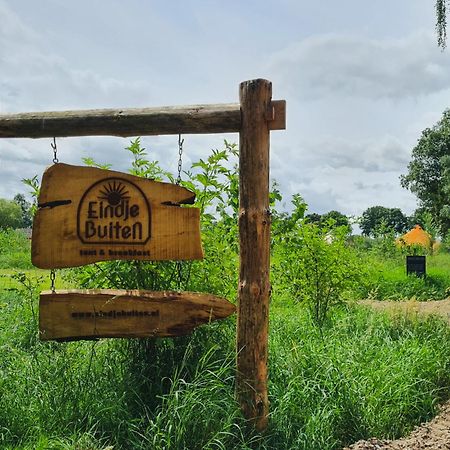 Bell Tent In Een Voedselbos Nederweert-Eind المظهر الخارجي الصورة